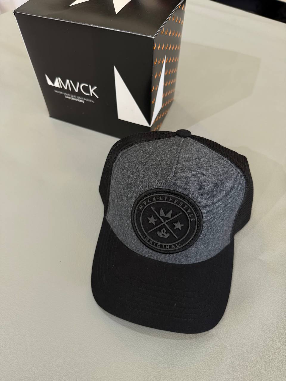 Boné MVCK Lifestyle - Preto/Cinza