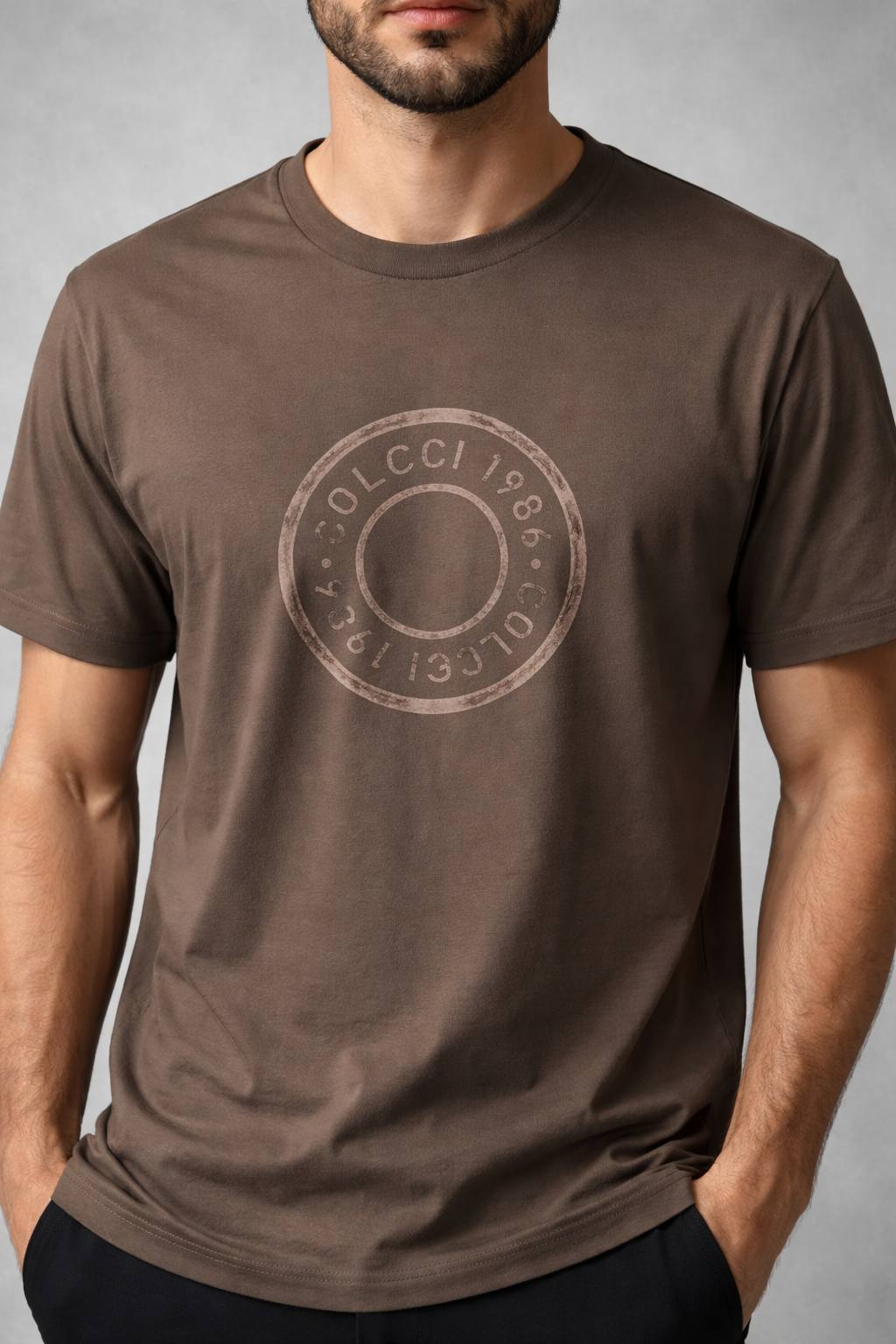 Camiseta Colcci Marrom