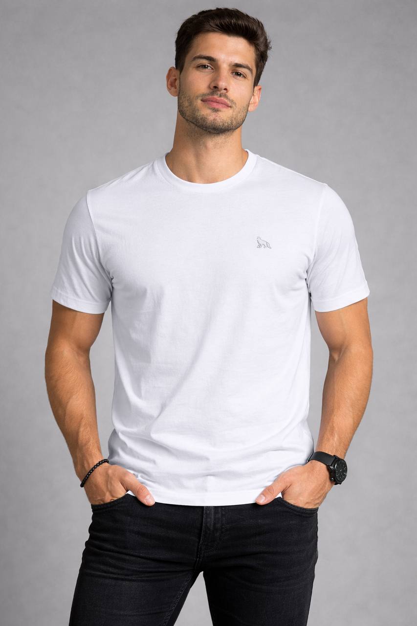 Camiseta Acostamento Branca Basic
