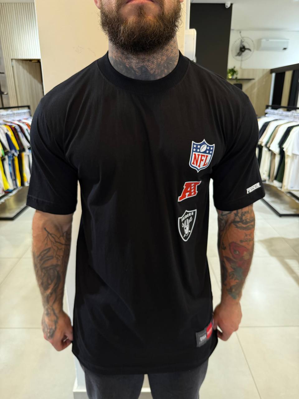 Camiseta Raiders