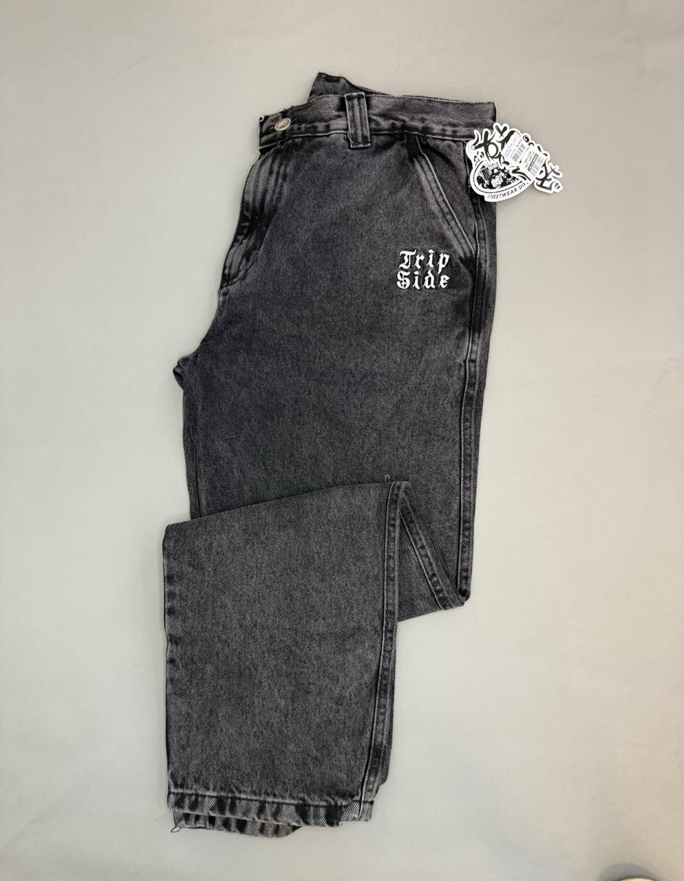 Calça Bag Cinza Estonado