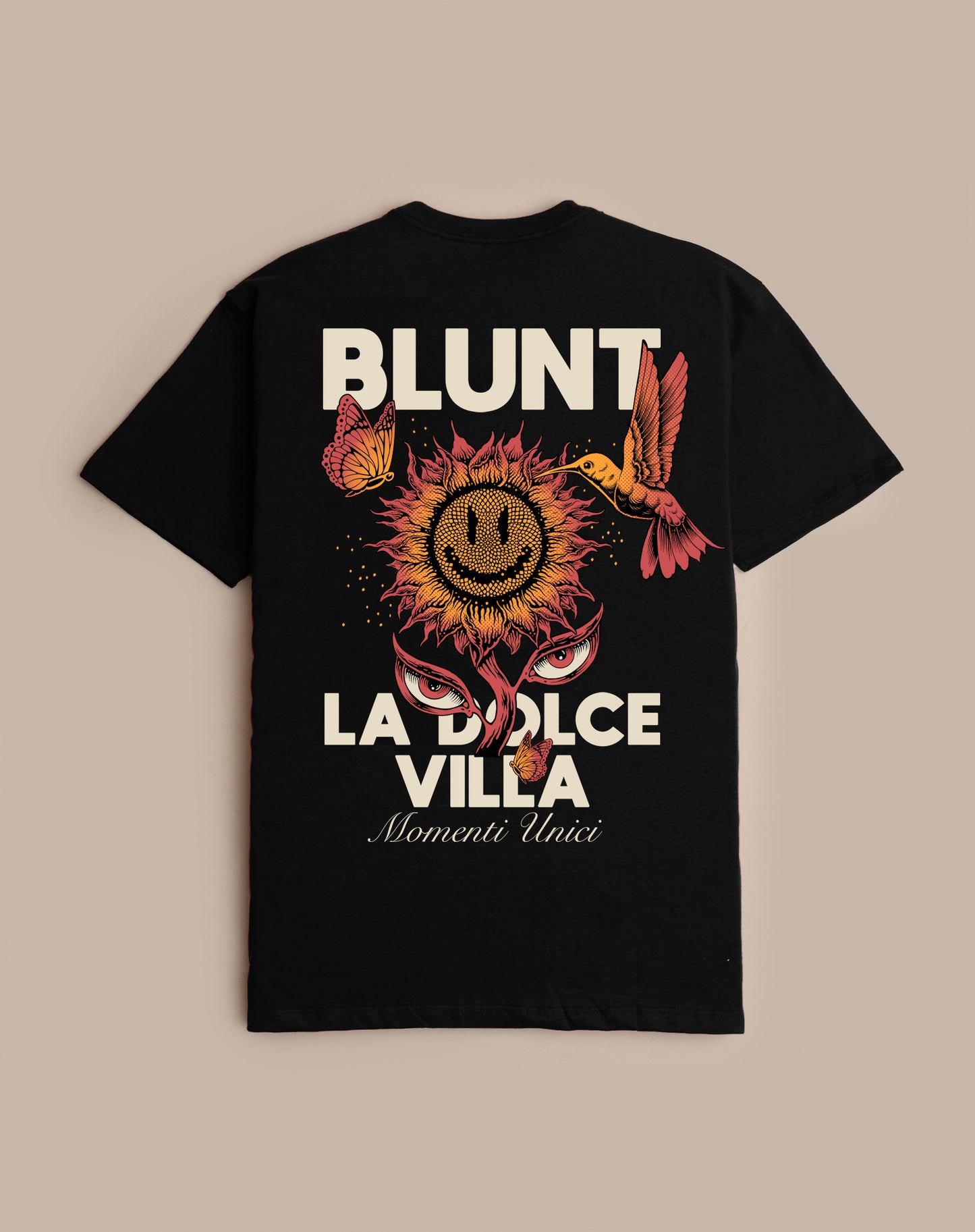 Camiseta Tradicional Blunt Preta