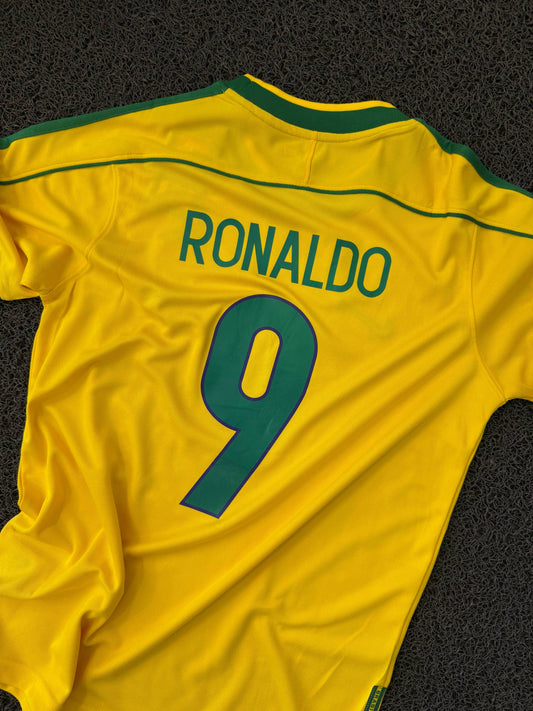 Camiseta Retro Brasil Ronaldo