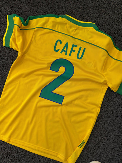 Camiseta Retro Brasil Cafu