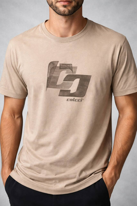 Camiseta Colcci Marrom Claro