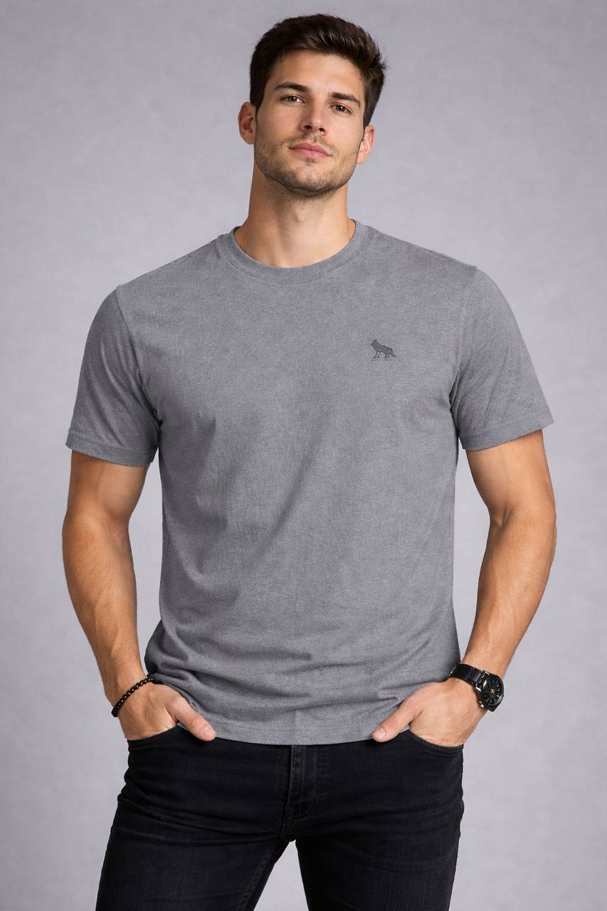 Camiseta Acostamento Cinza Basic