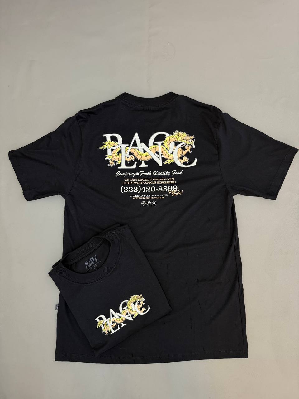 Camiseta Plano C Preta