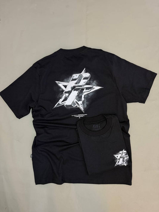 Camiseta Plano C Preta Estrela