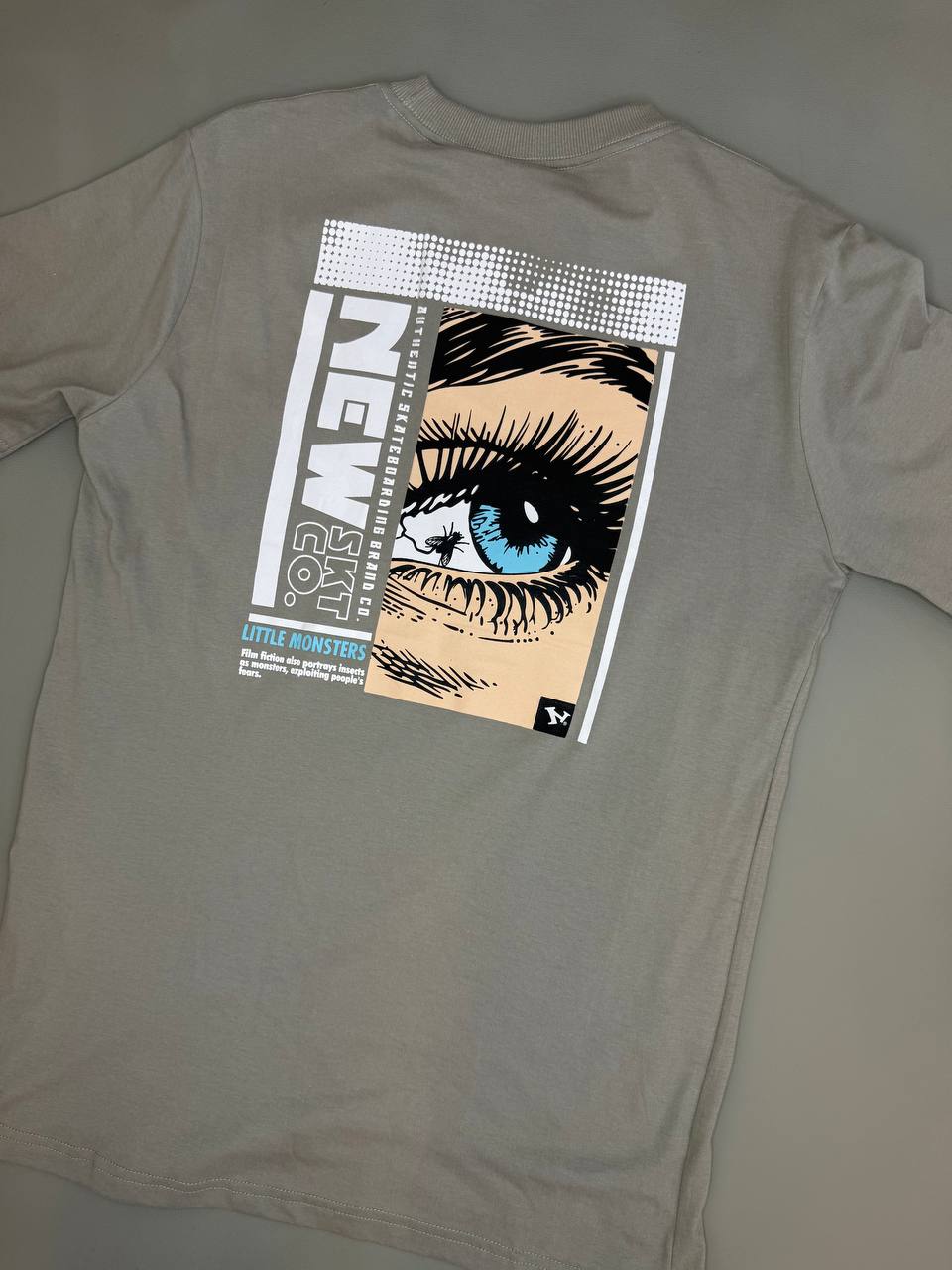 Camiseta Cinza Desenho NewSkate