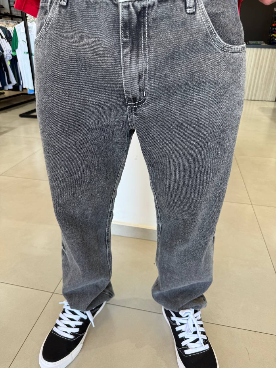 Calça Jeans Chumbo