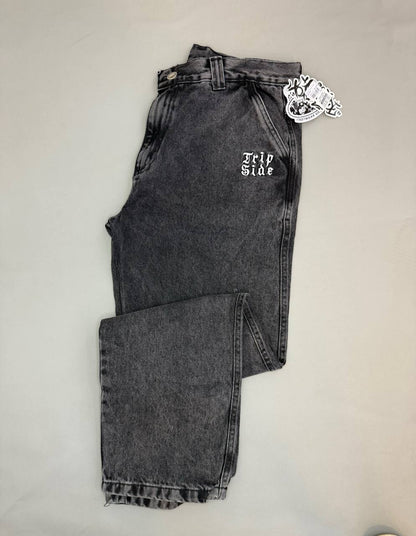 Calça Bag Cinza Estonado